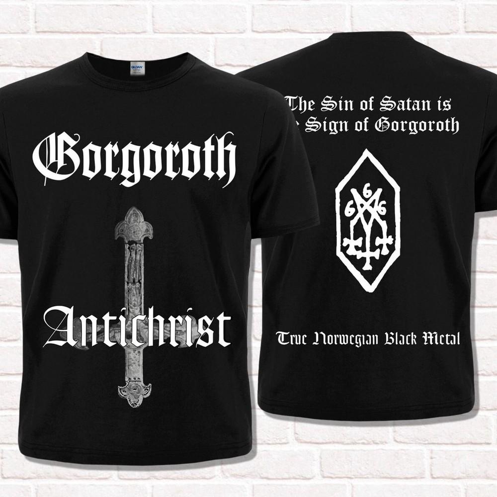 С Рождеством Группа Gorgoroth Мужская S-5XL E32.19 Унисекс Футболка
