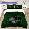 U.S. Sassuolo Calcio Pattern Bedding uilt Set uilt Cover Pillowcase Home Decoration Birthday Gift (1 * duvet cover + 2 * pillowcase without core)
