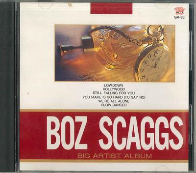 CD БОЗ СКАГГС - Boz Scaggs Big Artist Альбом GR33 AILE Япония Рок Б/У