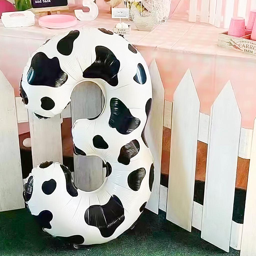 40-дюймовый воздушный шар с изображением коровы, подойдет для дня рождения на ферме, ковбойской вечеринки, юбилея, детского душа, украшения дня рождения