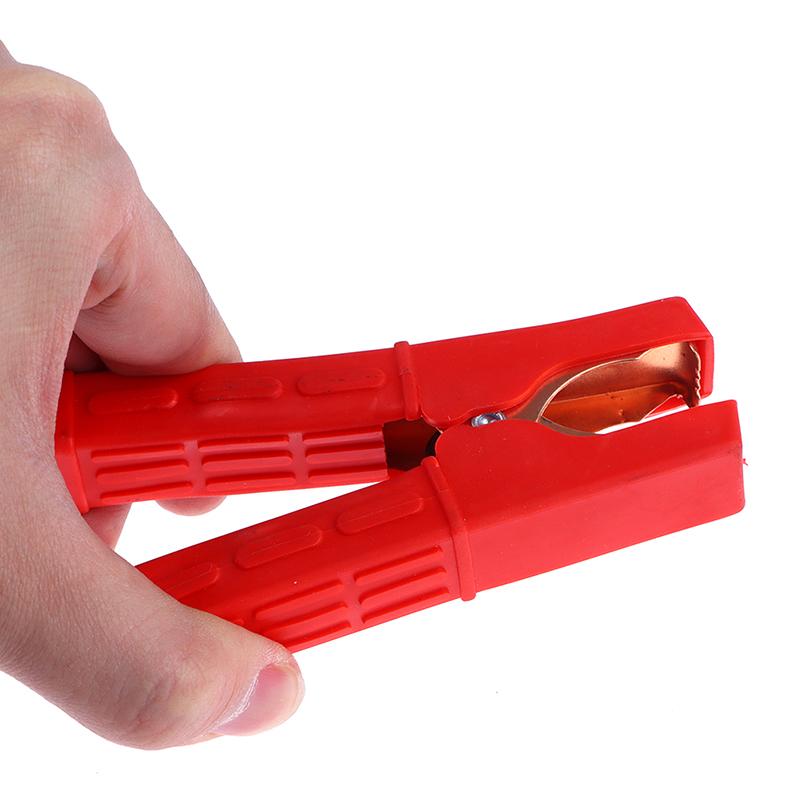 2Pcs 200A Crocodile Alligator Clips Car Battery Insulated Clip Clamp Connector