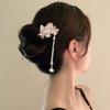 Romantic Flower Hairpin Chinese Style Hanfu Headwear Creative Jewelry Hair Accessories  Party
