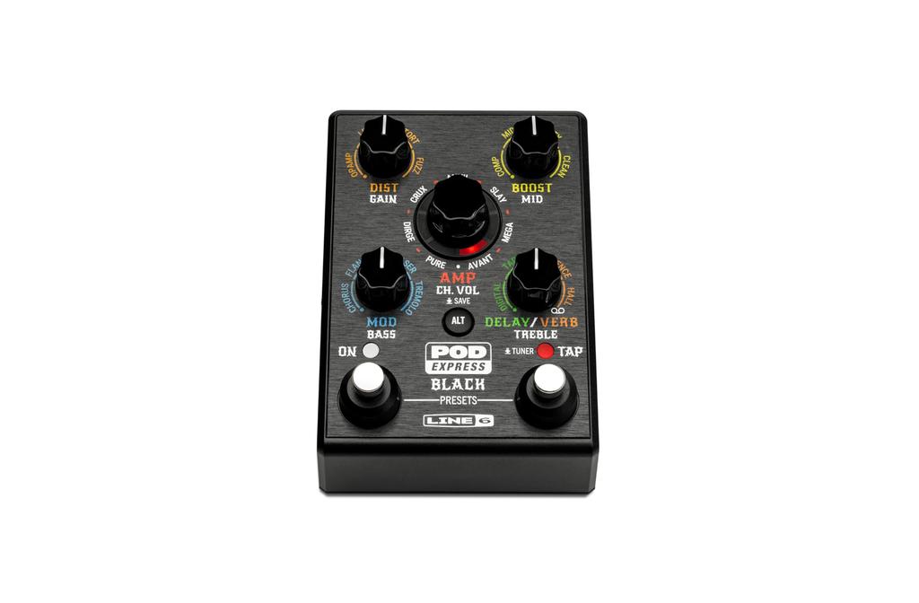 Line 6 Amp Simulator Processor POD EXPRESS GUITAR BLK Amp/Effects Multi-Effector