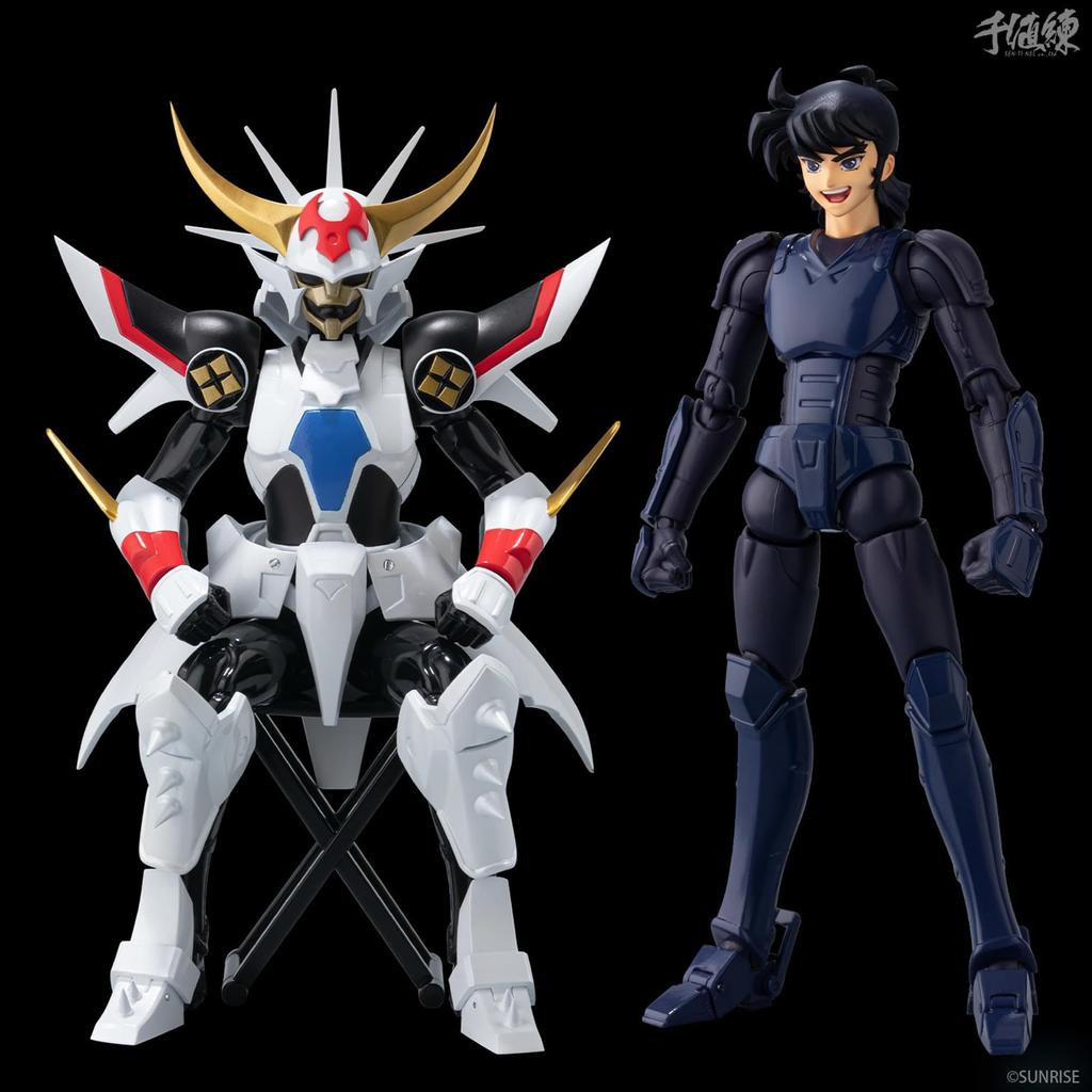 Sentinel Super Bullet Movable Armor Legend Samurai Trooper Kaikou Tei Rekka ABS PVC Painted Complete Action Figure Non-scale &