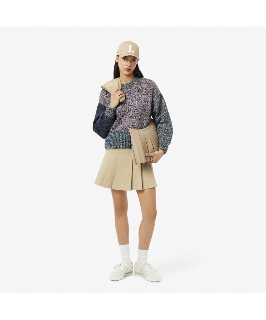 LACOSTE Women'S Winter Cozy Color Mix Sweater Af4008-55N Kse