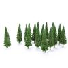 150pcs Mini Architectural Plastic Green Trees Scale Models Garden Tree Toys _GG