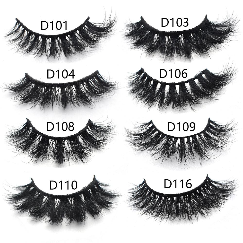 FOXESJI Eye Lashes 3D Mink False Eyelashes Fluffy Soft Natural Strip Mink Lashes Extension Volume Fake Eyelashes Thick Lash