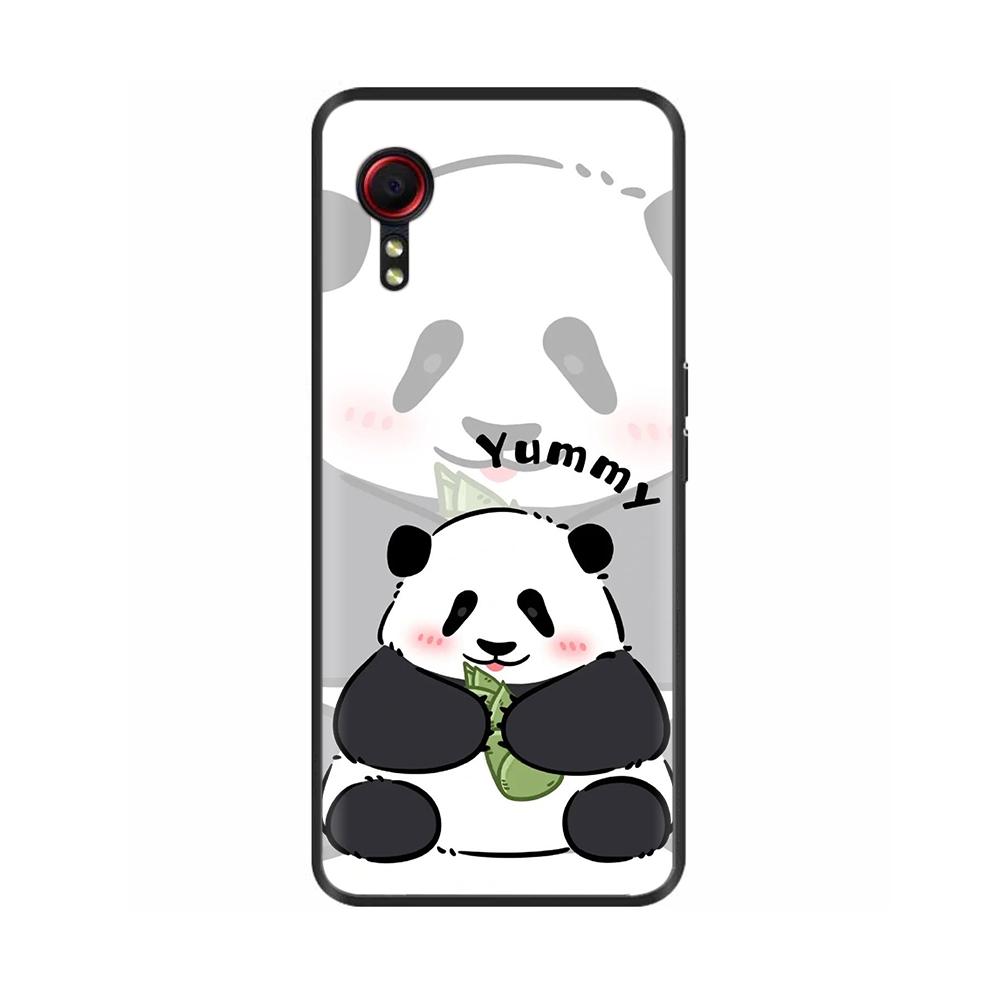 Чехол для Samsung Galaxy Xcover 7 Мягкий Гладкий Жидкий Силикон Мультяшный Корпус Телефона Для Samsung XCover7 Защитные TPU Задние Крышки