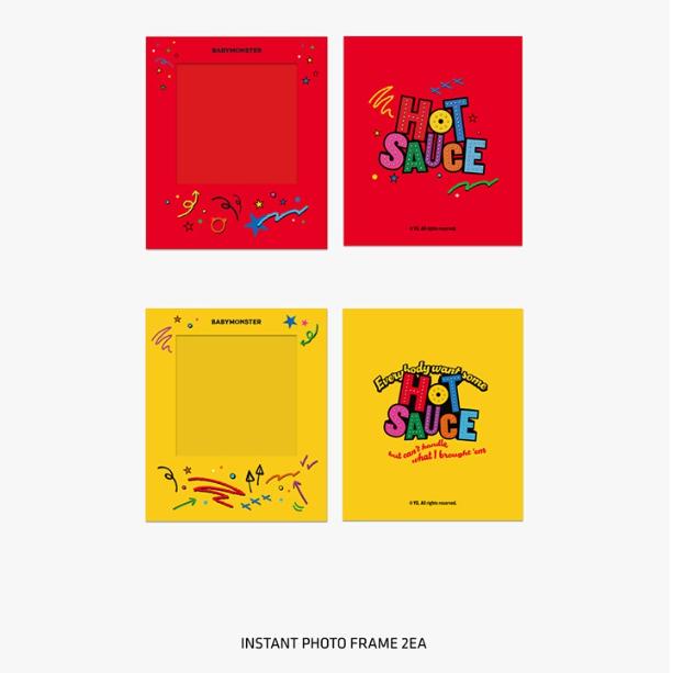 BABYMONSTER HOTSAUCE Пакет с мгновенными фотографиями