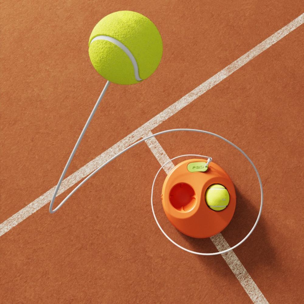 Профессиональный теннисный тренажер Портативная теннисная ракетка Нагрудный рюкзак через плечо для любителей тенниса