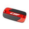 Для Honda CBF600 CBF1000 CBF500 CBF600S Мотоцикл Алюминиевые Аксессуары Крышка Бачка Тормозной Жидкости Переднего Тормоза Крышка Масляного Бака Цилиндра