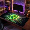 Norwich City Custom Large Mouse Pad, Personalized Name Text Print, Football Logo Non‑Slip Desk Mat Gaming Gift