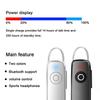 Bluetooth-гарнитура Стерео Беспроводной Наушник Шумоподавление Односторонняя Бизнес-гарнитура Tws Мини Портативный M165 4.0 Спорт