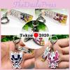 Сувенирный брелок Олимпиады в Токио 2020 с Мирайтовой и Сомейти, акриловая подвеска