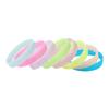Cuff Bangle Fitness Wristband Sports Wristbands Silicone Sweat Band Luminous Rubber Bracelets