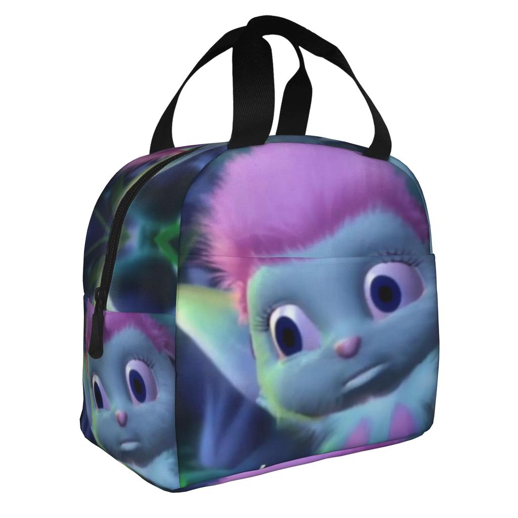 Cute Bibble Meme Lunch Bag Women Fantasy Cartoon Cooler Warm Insulated Lunch Boxes for Adult Office