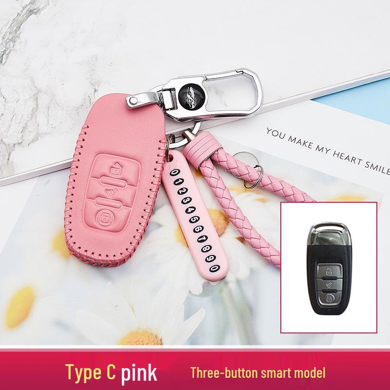 Улучшенный чехол для ключа автомобиля и брелок, модель 2020 года