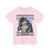 Mens Certified Gooner Wolf Meme Dark Humor Tshirt Unisex Women Oversized Tee Streetwear Casual Short Sleeve Cotton Gen Z Top