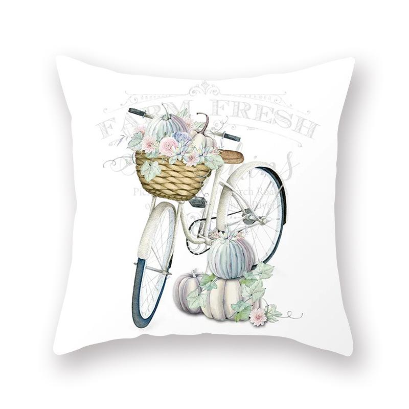 Наволочка с тыквой, фермерский декор, наволочка, наволочка для дивана, автомобиля, офиса, наволочка, осенний домашний декор