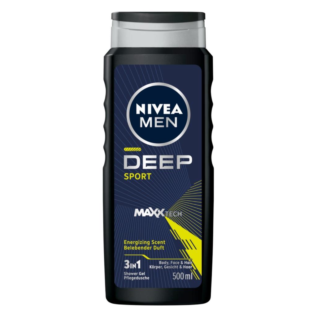 Гель для душа Nivea Men Deep Sport, 500 мл
