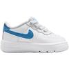 Nike Nike Air Force 1 Нескользящая амортизация Низкие кроссовки для малышей Белые для младенцев и малышей FN0236-115
