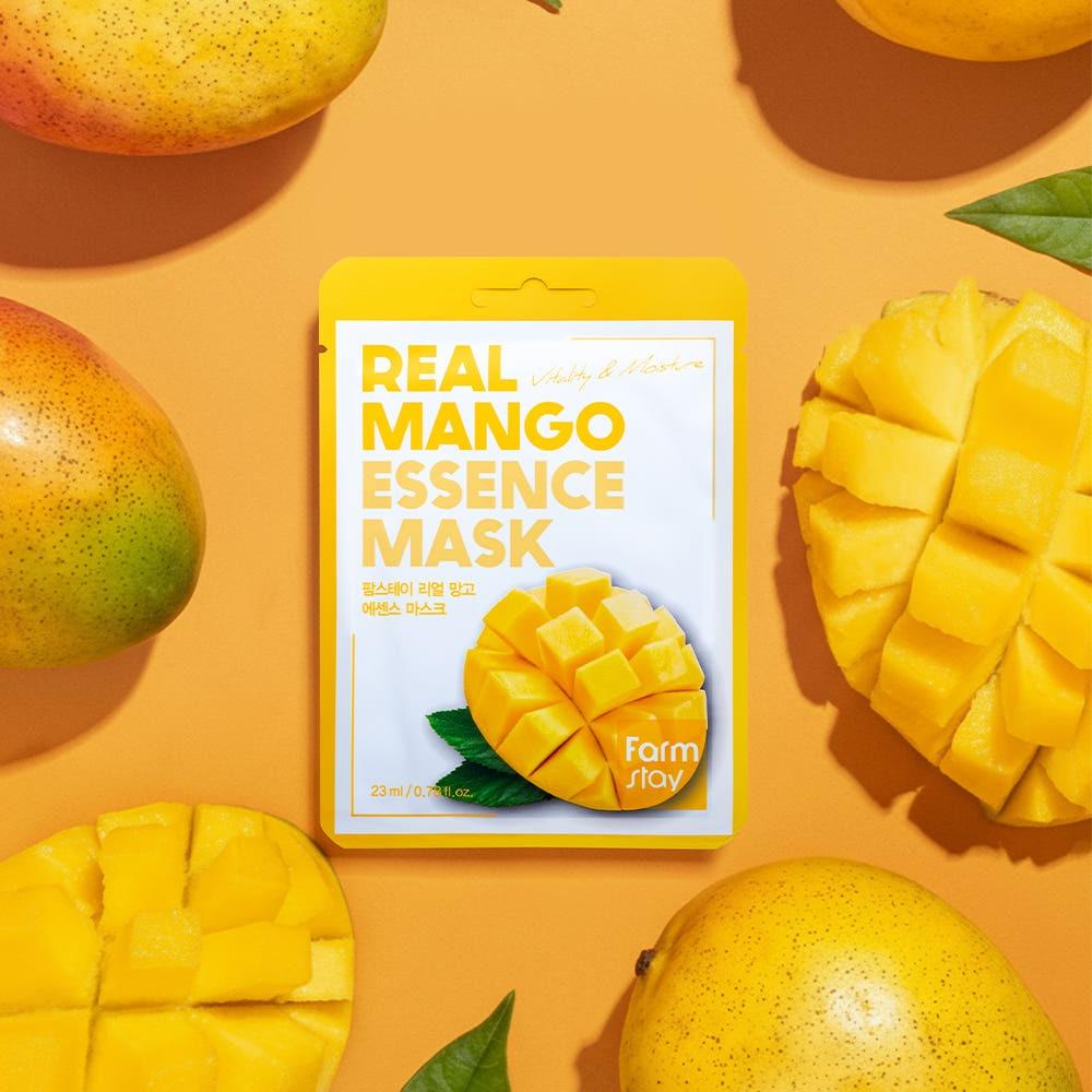 Farmstay Real Mango Essence Mask Revitalizing Radiance 23ml x 10ea
