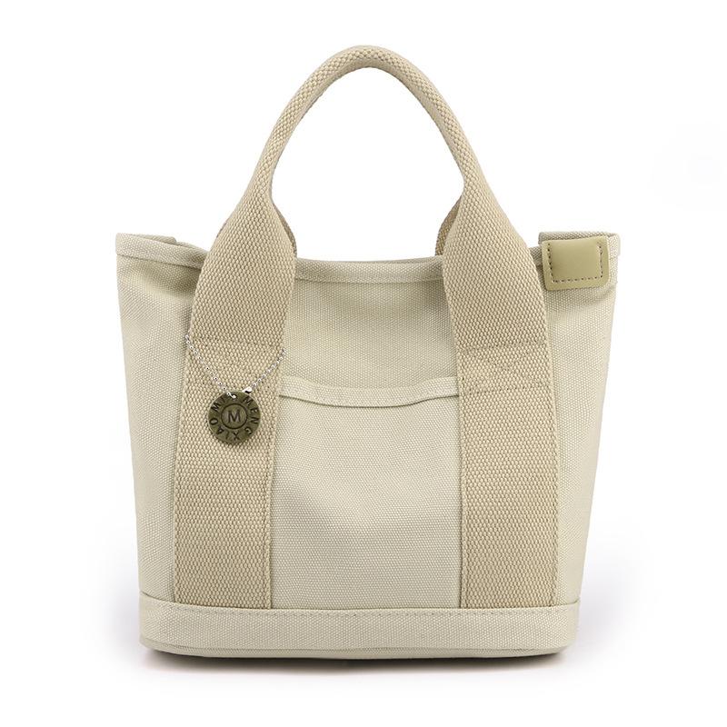 Japanese-style canvas bag, portable lunch bag, mommy bag, simple lunch box bag, canvas bag, gift, convenient storage pouch