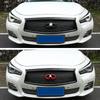 ABS Refitting Sport Sticker Car Front Grille Emblem for Infiniti Q50L Q50 Rear Trunk Badge Label Automobiles Exterior Decoration AA1