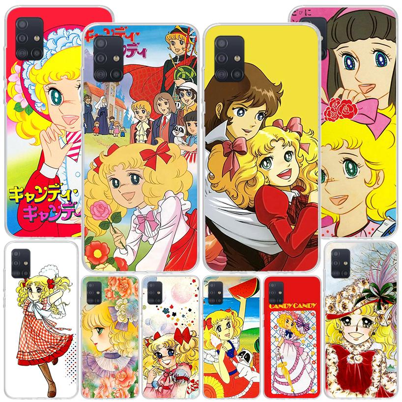 Аниме Чехол для телефона с конфетами Для Samsung Galaxy A52 A32 A22 A12 A51 A31 A50S A30S A20S A10S Note 20 Ultra 10 Plus S10 A72 A71 Galaxy A