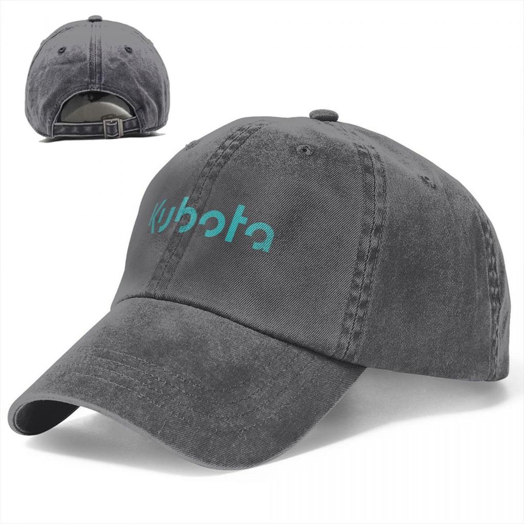 Kubota Logo Trucker Hats Аксессуары Винтажная хлопковая бейсболка с эффектом потертости для унисекс Регулируемая