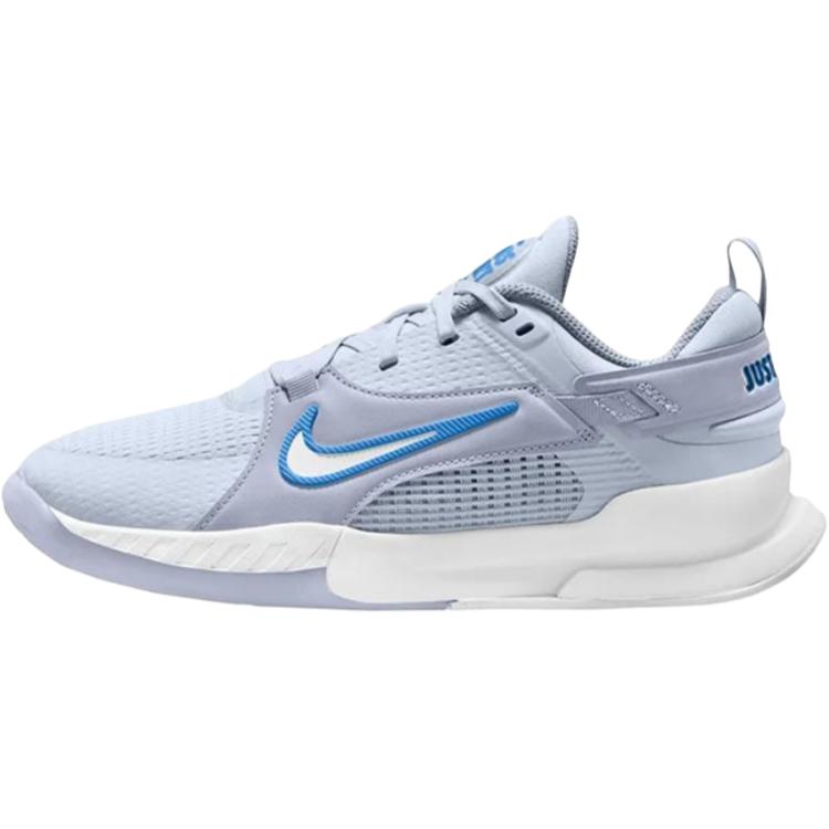 Nike Кроссовки для баскетбола Crosscourt, износостойкие, низкие, детские, серо-белые, для подростков FN2231-005