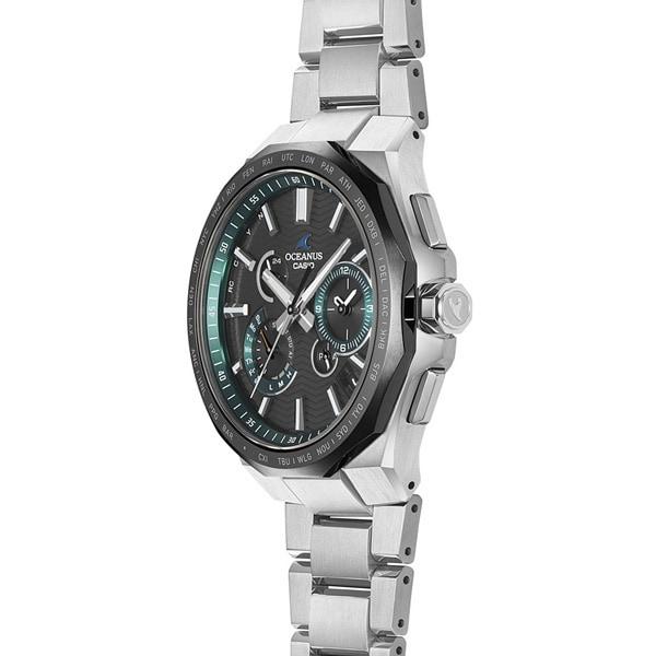 Casio Мужские часы OCEANUS OCW-T6000A-1AJF [OCEANUS Classic Line] круглые, серебристые, с многоиндексным аналоговым циферблатом