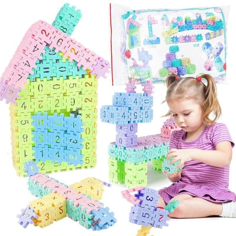 Play Puzzle Educational Building Blocks Bricks Toys-Digital Square New