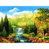 Diamond Embroidery Landscape Full Round Rhinestone Scenery Picture Diamond Painting Cross Stitch