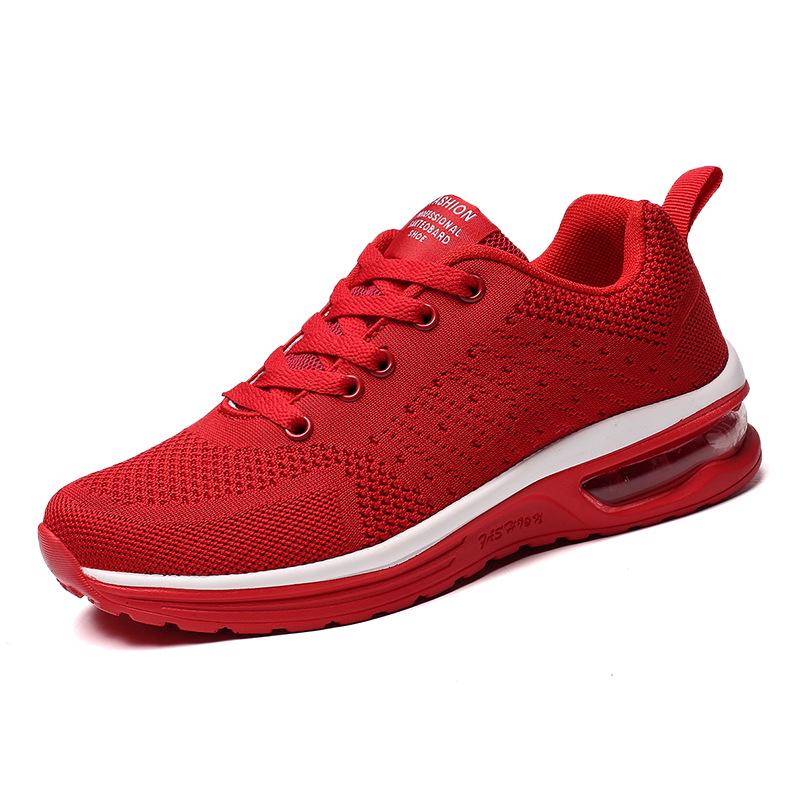 2024 Breathable Mesh Casual Sports Shoes Air Cushion Sole for Couples, Plus Size