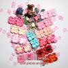1000 маленьких нетканых лепестков искусственных роз для свадеб