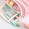 Front Window Ins Style Multi-layer Pencil Case Large Capacity Simple Stationery Bag Multifunctional Makeup Bag Storage Bag