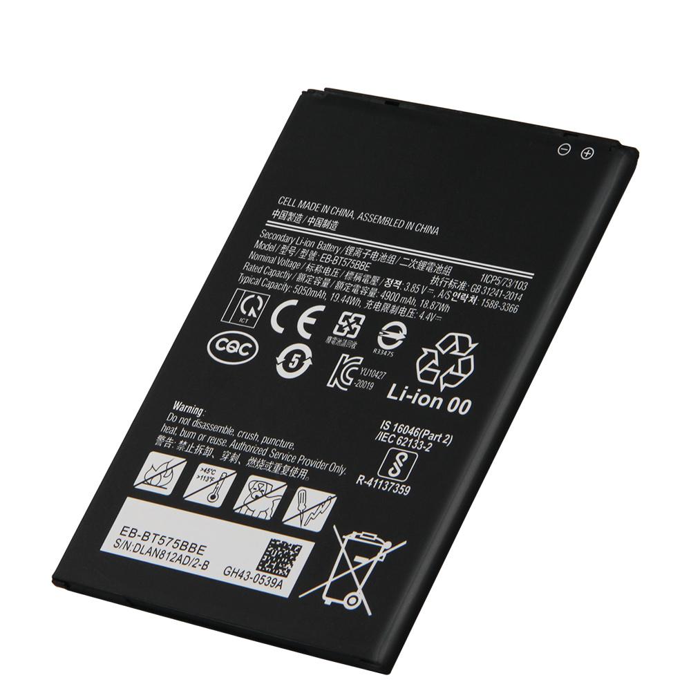 Samsung Оригинальный сменный аккумулятор для Samsung Galaxy Tab Active 3 T575 SM-T570 GH43-05039A, перезаряжаемый аккумулятор для планшета EB-BT575BBE, 4900 мАч