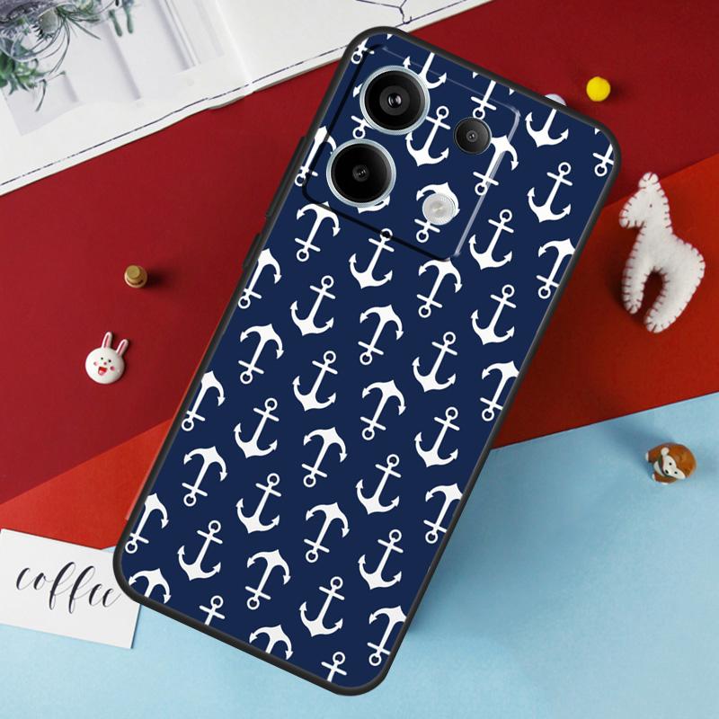 Чехол Anchor Boat для Xiaomi Redmi 12 13C 12C 10C 9C Redmi Note 13 9 10 11 12 Pro 9S 10S 11S 12S Cover