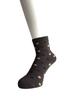 EM Wear Japan Warm Monochrome Pile Socks for Thick Cotton Sizes Set of 4 C32 Women's Fall/Winter, Blend, 23-25cm, (Colors Available)
