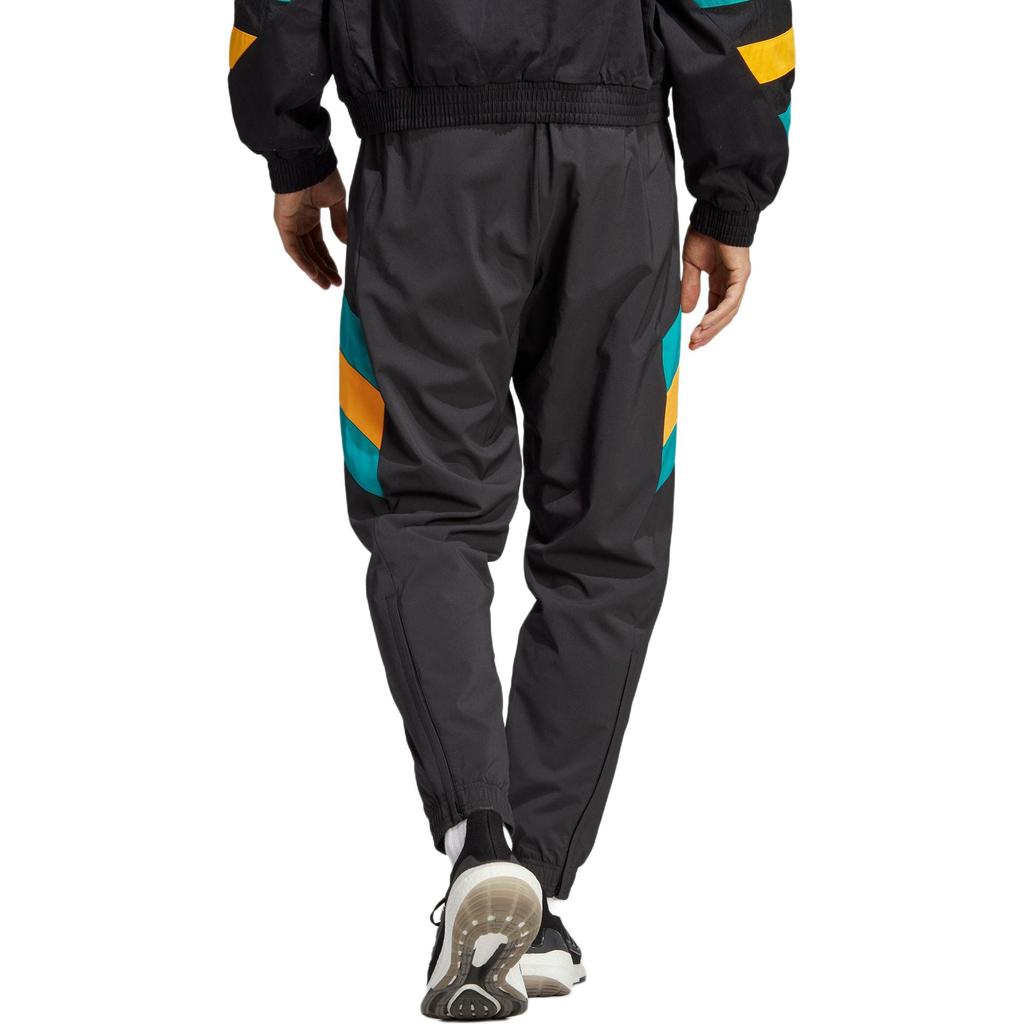 Adidas SS23 Icons Retro Series, однотонные повседневные трикотажные спортивные брюки с эластичными манжетами и логотипом, мужские плавки HT8837