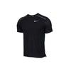 Мужская черная футболка с коротким рукавом для бега Dri-FIT CT7750-010
