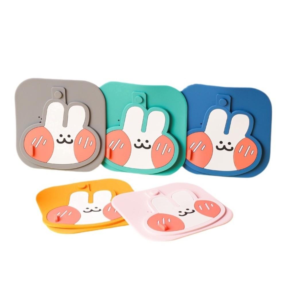 Cartoon Rabbit Silicone Shower Drain Cover Insect-proof Drain Hair Catcher Universal