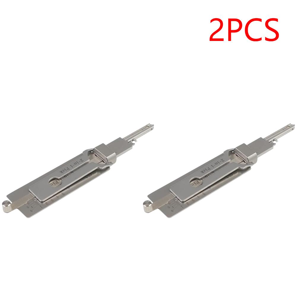 1-5 шт. SS001 Декодер ключей Нержавеющая сталь Ключ от замка Прецизионный крючок Набор отмычек Инструмент для обслуживания и ремонта Вскрытие Инженерный Многофункциональный