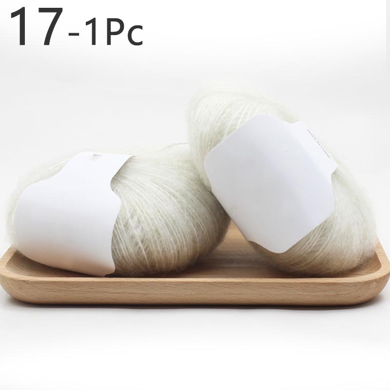 1 шт., 30 г, нить для вязания крючком из мохера для свитера, шарфа, пряжа для вязания, мягкая многоцветная пряжа для рукоделия «сделай сам»