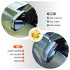 ABS plastic carbon fiber Car Rearview mirror rain eyebrow decorative frame Suitable for Toyota Tacoma/Alphard/Vellfire 2024+