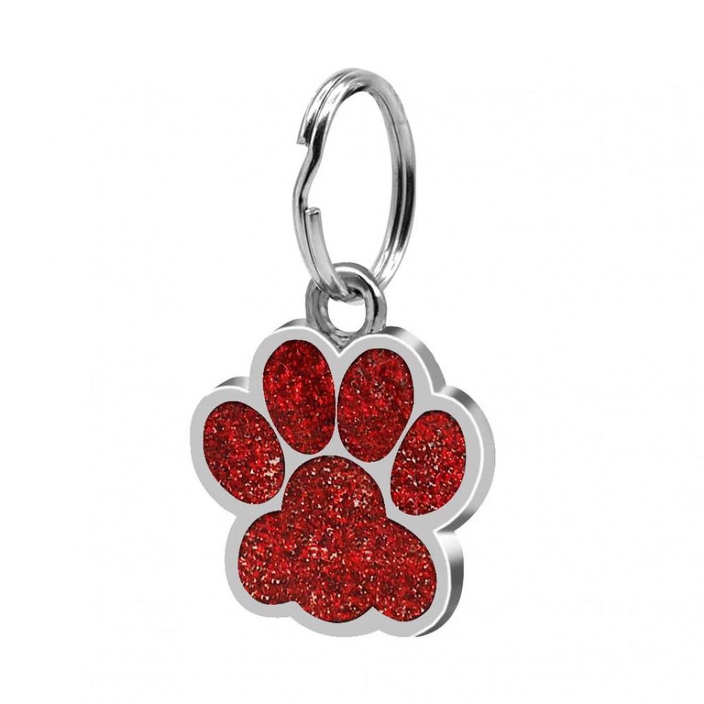 Jewelry Gift Mini Paw Pattern Puppy ID Tag