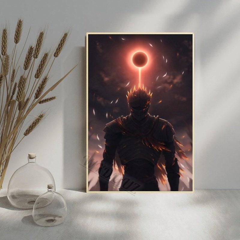 Classics Video Game Dark Souls 3 Character Canvas Painting Print Posters For Playroom Living Room Wall Home Decor Art Pictures