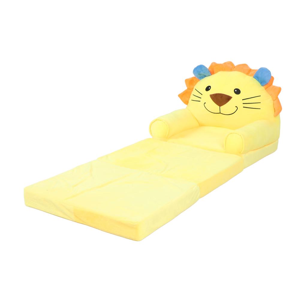 Детский складной диван-кресло с рисунком из мультфильма, милый плюшевый мягкий раскладной детский диван для чтения детей, тип C