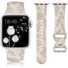 Silicone Watch Strap For Apple Watch Band Fashion Pattern Flower Engraving 49/44/45/40/42/38mm iWatch Series Ultra Band